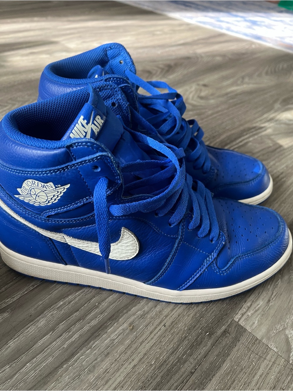 US 10 Air Jordan Retro High OG Hyper Royal